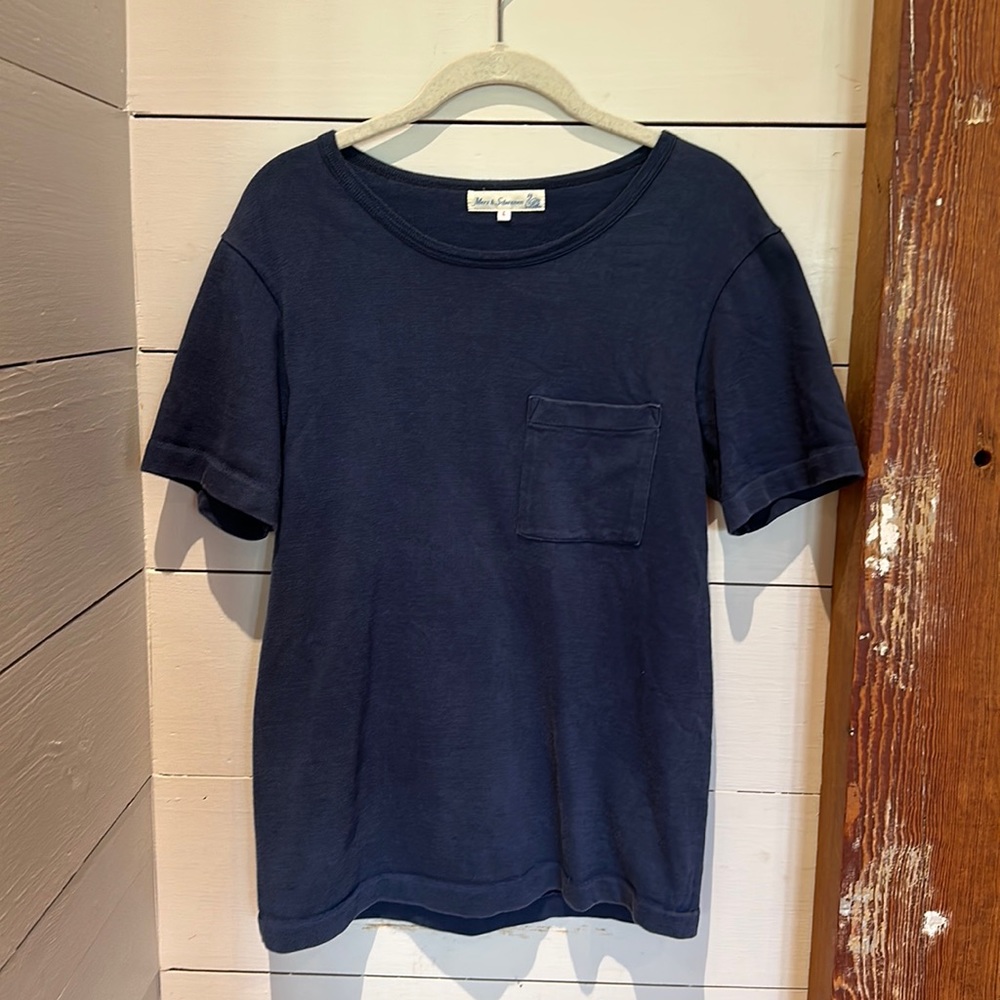 Merz b. Schwanen Crew Neck T sz4 (s/xs)